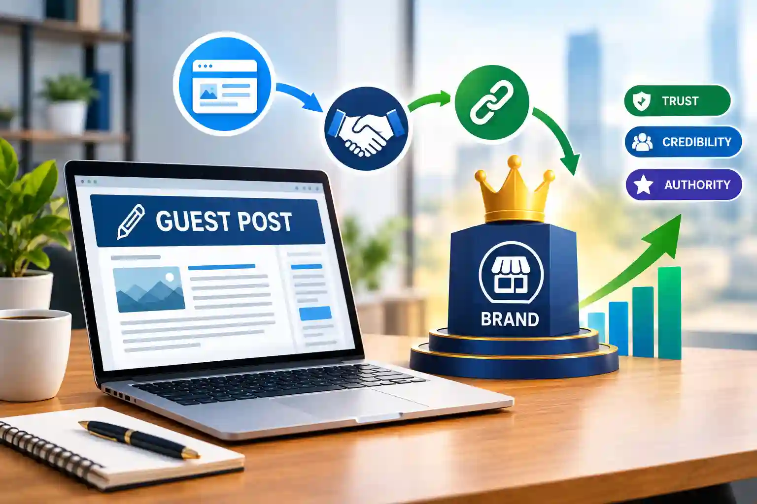 How Guest Posts Build Authority for New Brands?