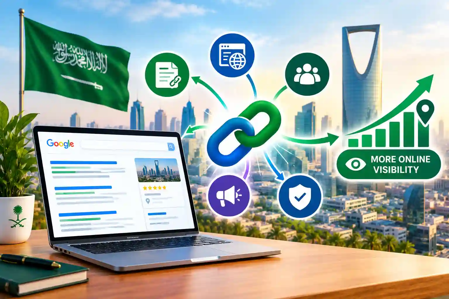 How Saudi Brands Improve Online Visibility With Links?